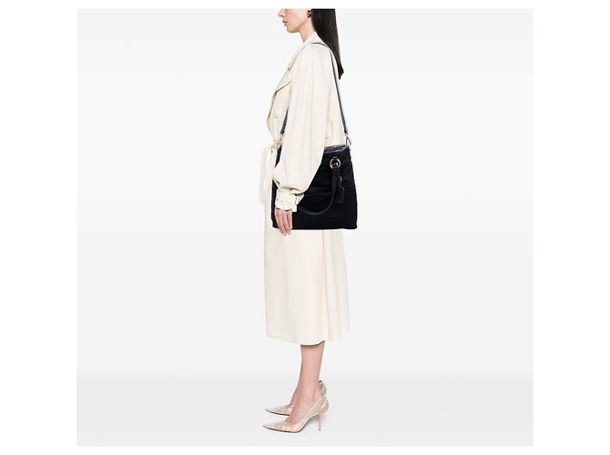 Tote convertibile in Tessuto nero Prada - vista 6