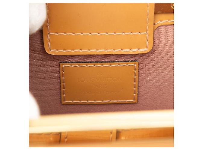 Louis Vuitton Marrone Monogram Vernis Deesse PM - vista 5
