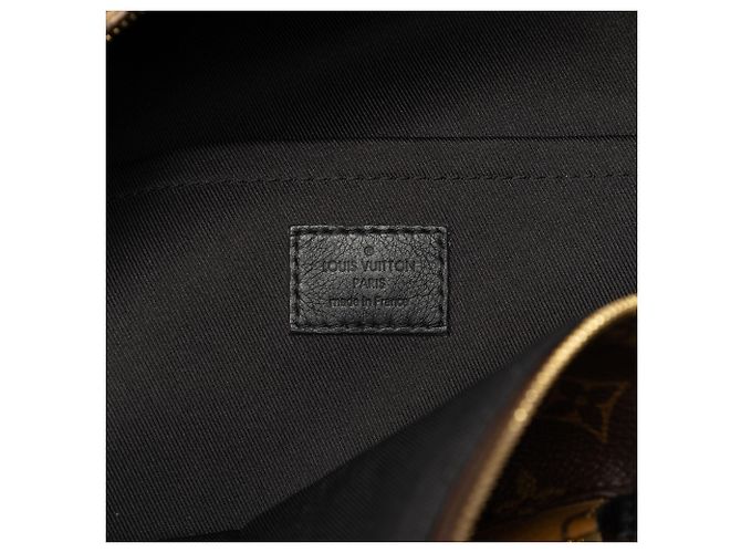 Louis Vuitton Marrone Monogram Reverse Palm Springs PM - vista 5