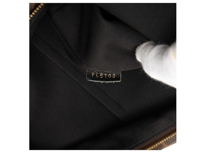 Louis Vuitton Marrone Monogram Reverse Palm Springs PM - vista 6