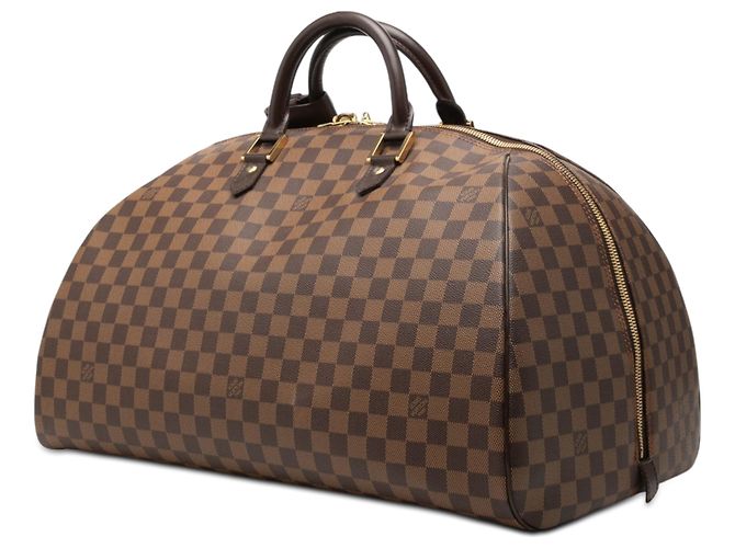 Louis Vuitton Marrone Damier Ebene Ribera GM - vista 2