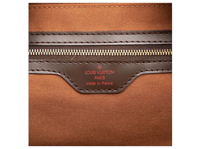 Louis Vuitton Marrone Damier Ebene Ribera GM - vista 5