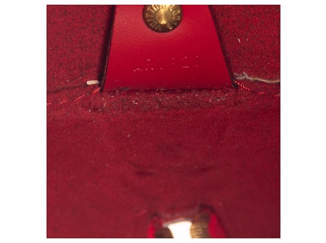Louis Vuitton Red Epi Soufflot - view 6