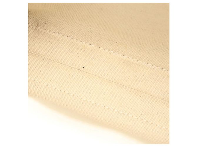 Borsa Burberry Beige Pocket in rafia - vista 4