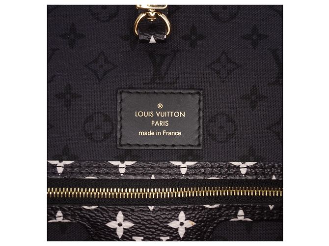 Louis Vuitton Red Monogram Giant Crafty Neverfull MM Rosso - vista 5