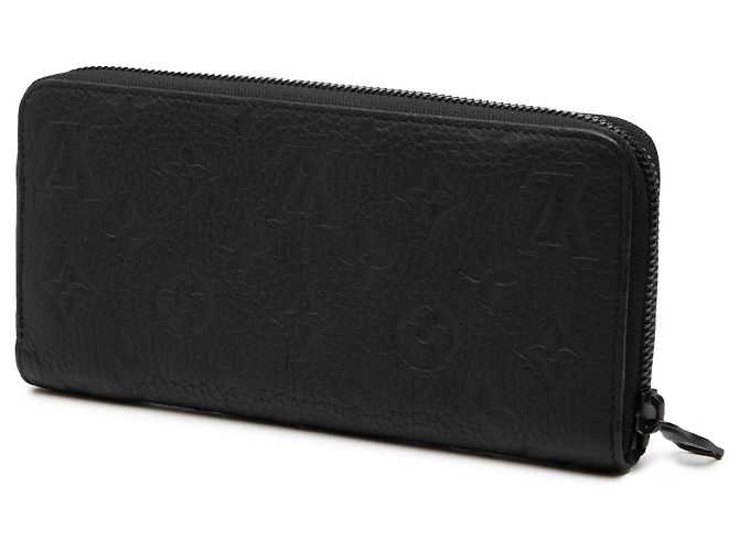 Cartera Zippy Long Monogram Empreinte negra Louis Vuitton Negro - vista 2