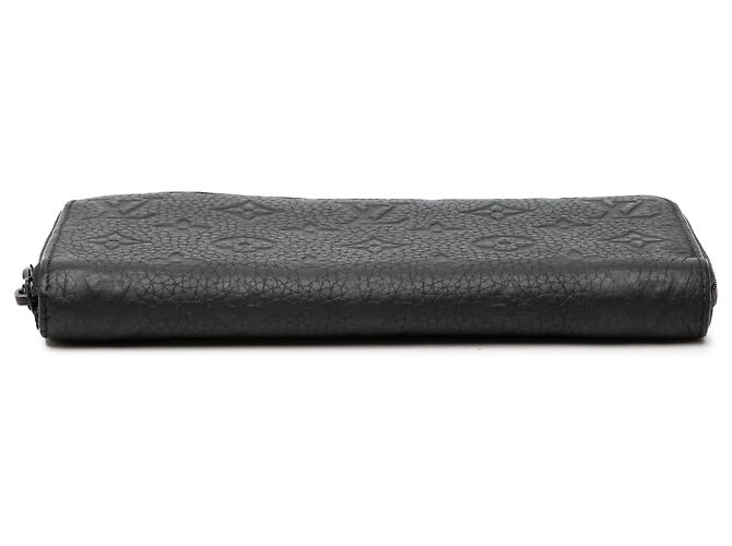 Cartera Zippy Long Monogram Empreinte negra Louis Vuitton Negro - vista 3