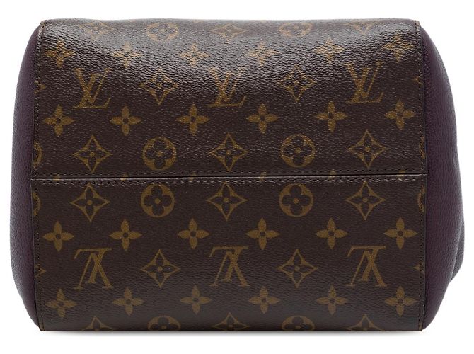 Tote Louis Vuitton Marrone Monogram Fold MM - vista 3