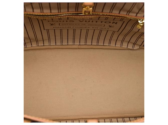 Louis Vuitton Marrone Monogram Catogram Neverfull MM - vista 4