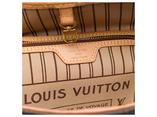 Louis Vuitton Marrone Monogram Catogram Neverfull MM - vista 5