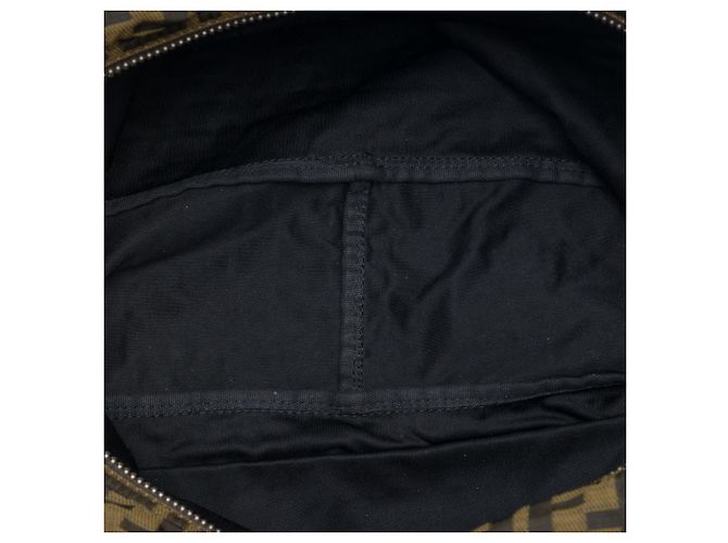 Fendi Marrone Tela Zucca a tracolla - vista 4