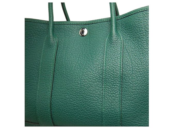 Hermès Green Negonda Garden Party 30 Verde - vista 12