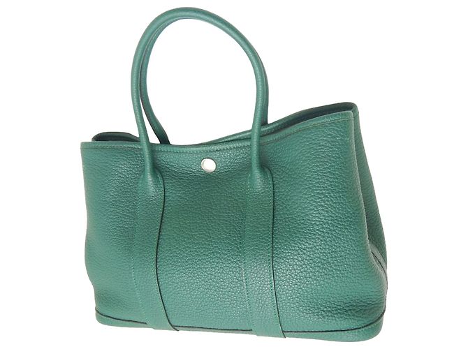 Hermès Green Negonda Garden Party 30 Verde - vista 2