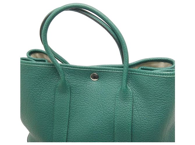 Hermès Green Negonda Garden Party 30 Verde - vista 23
