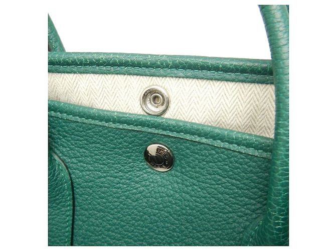 Hermès Green Negonda Garden Party 30 Verde - vista 9