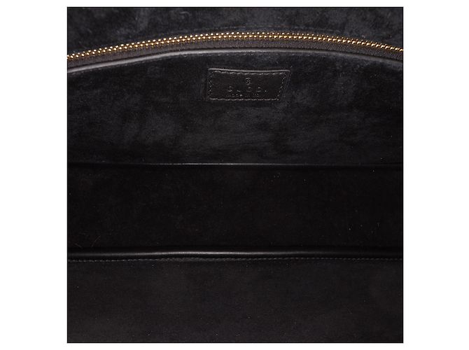 Borsa a tracolla Gucci Black Medium in pelle di vitello con emblema GG Nero - vista 4