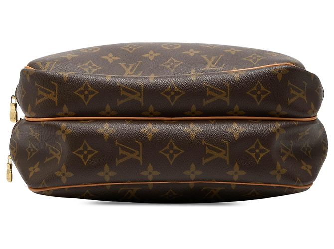 Louis Vuitton Marrone Monogram Reporter PM - vista 3