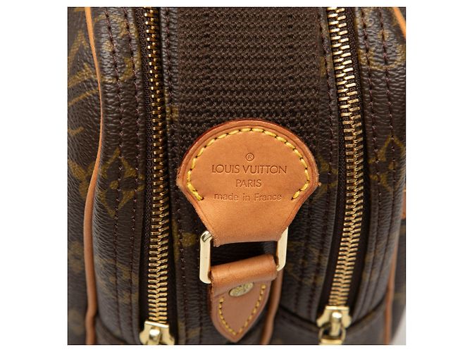 Louis Vuitton Marrone Monogram Reporter PM - vista 5
