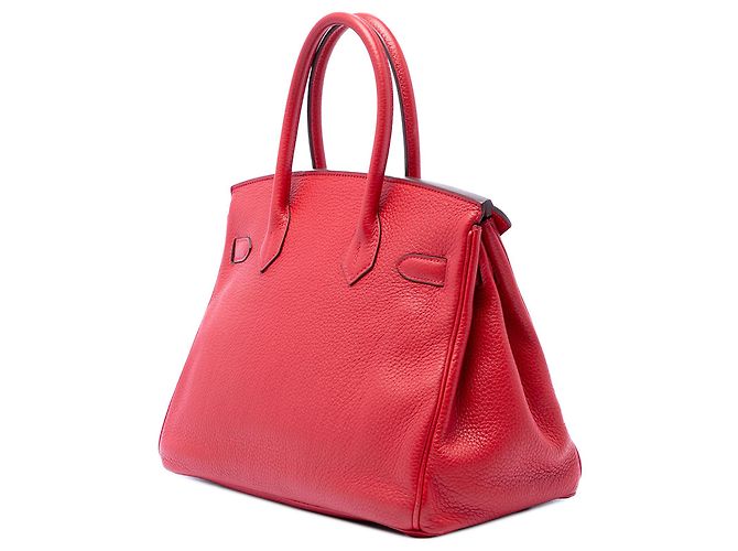 Hermès Red Togo Birkin Retourne 30 Rosso - vista 2