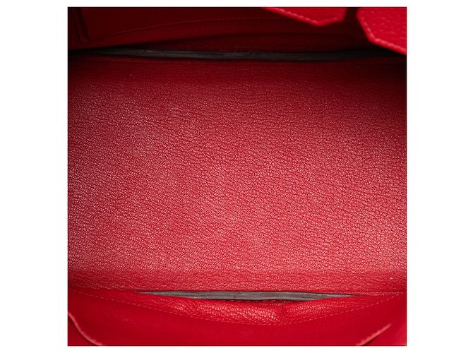 Hermès Red Togo Birkin Retourne 30 Rosso - vista 4