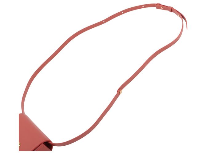 Céline Celine Mini Claude in pelle di vitello rosa - vista 10
