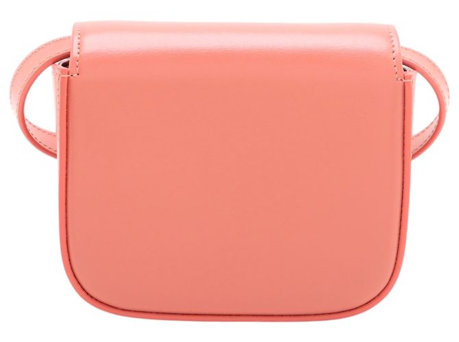 Céline Celine Mini Claude in pelle di vitello rosa - vista 2