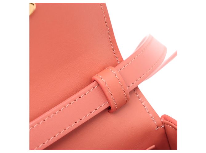 Céline Celine Mini Claude in pelle di vitello rosa - vista 9