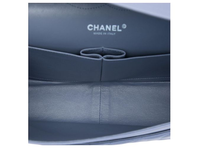 Chanel Purple Jumbo Classic Lambskin Double Flap Porpora - vista 4