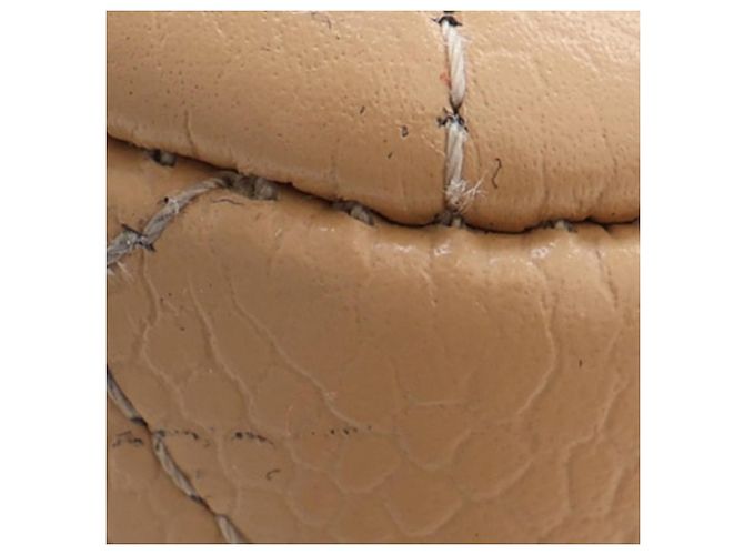 Chanel Beige Jumbo Classic Caviar Double Flap - vista 10