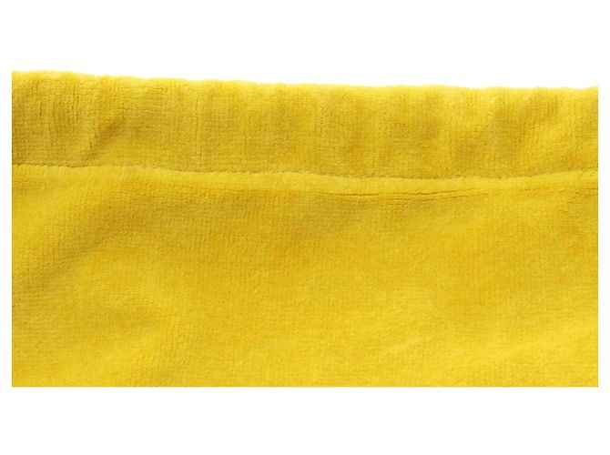 Pochette con coulisse LOEWE Yellow Paulas Ibiza in spugna Giallo - vista 6