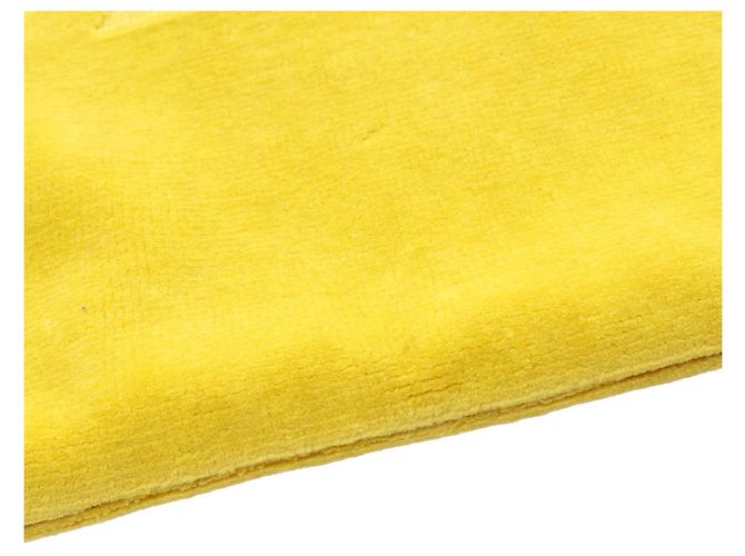 Pochette con coulisse LOEWE Yellow Paulas Ibiza in spugna Giallo - vista 7