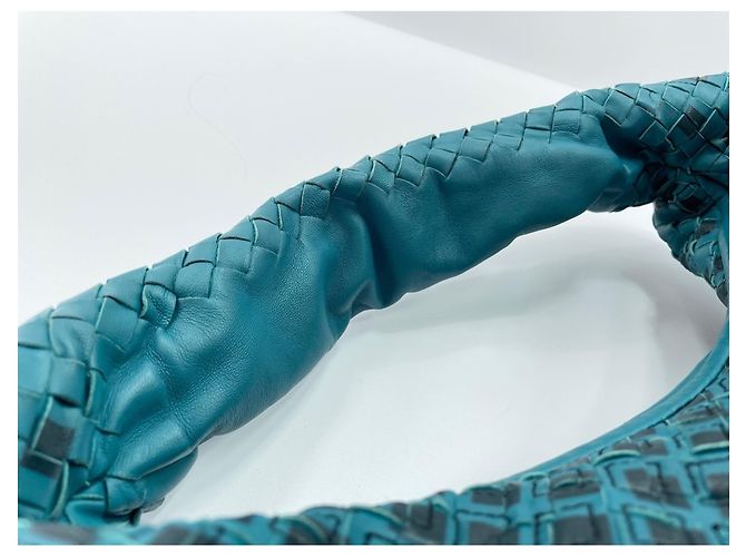 Borsa a tracolla Hobo blu Bottega Veneta - vista 10
