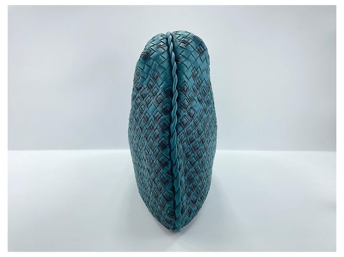 Borsa a tracolla Hobo blu Bottega Veneta - vista 5