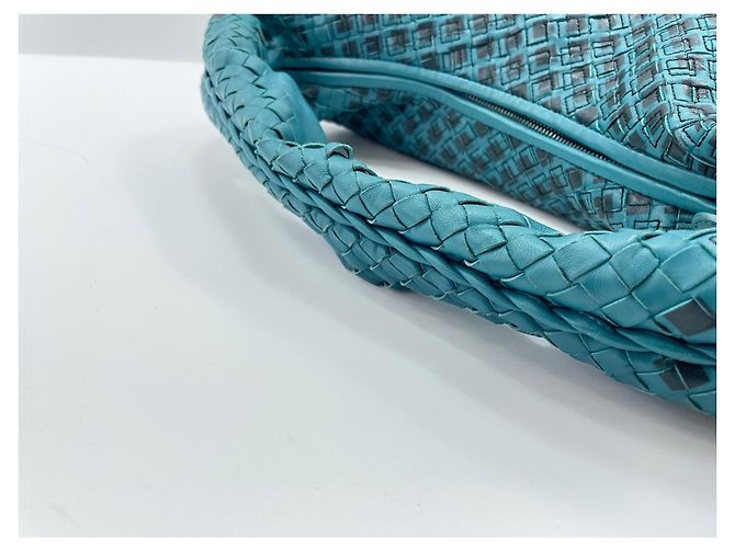 Borsa a tracolla Hobo blu Bottega Veneta - vista 9