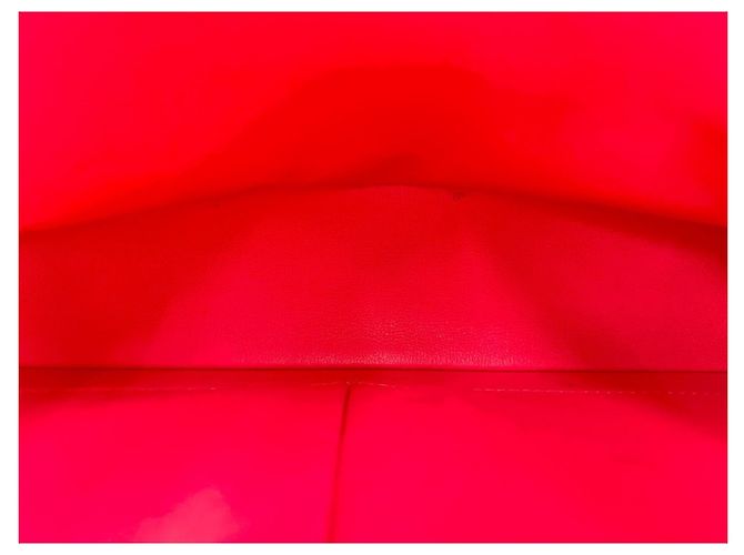 Borsa a Spalla Chanel Matelassé Double Flap Rosa - vista 11