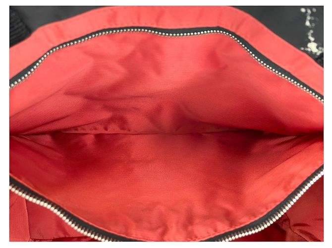 Borsa Tote Chanel Nylon Travel Line Black Nero - vista 11