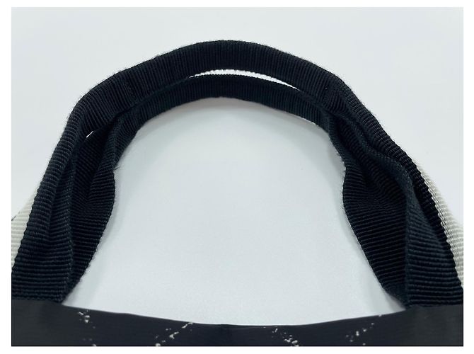 Borsa Tote Chanel Nylon Travel Line Black Nero - vista 9