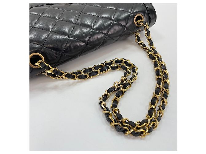 Borsa a Spalla Chanel Matelassé Nero - vista 10