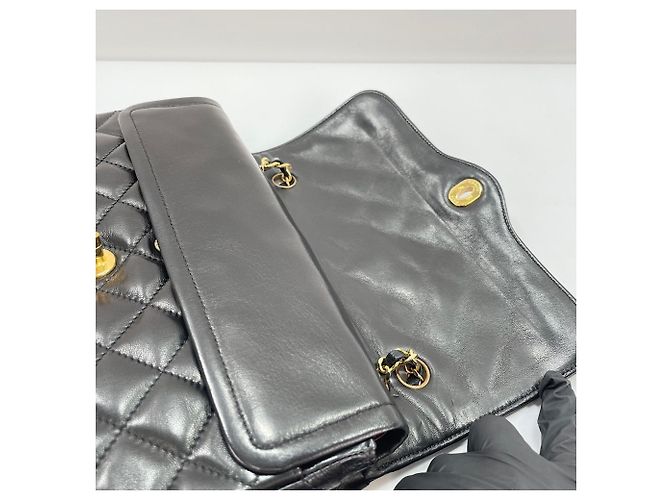 Borsa a Spalla Chanel Matelassé Nero - vista 18
