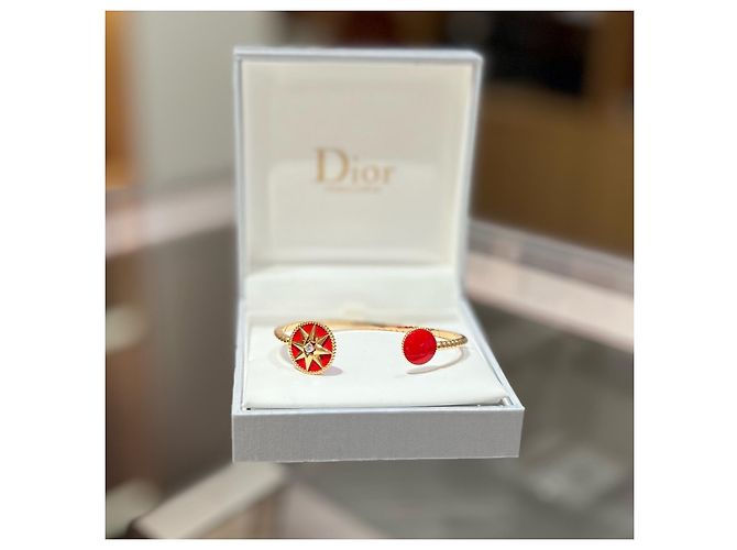 Bracciale Rose Des Vents Dior Rosso D'oro - vista 2