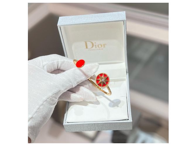 Bracciale Rose Des Vents Dior Rosso D'oro - vista 4