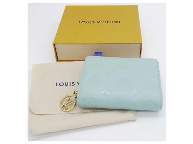 Cartera bi-fold Louis Vuitton Portefeuille Lou Monogram Coussin Azul - vista 10