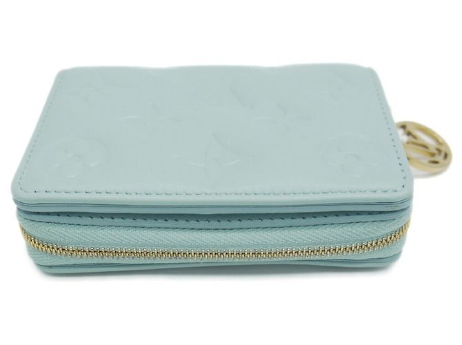 Cartera bi-fold Louis Vuitton Portefeuille Lou Monogram Coussin Azul - vista 3