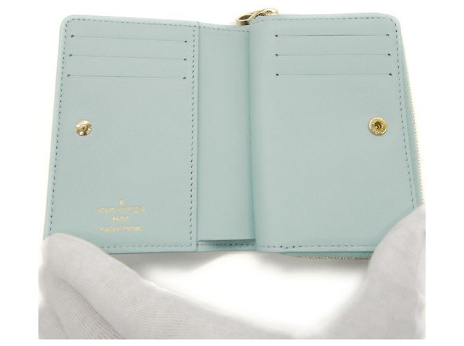 Cartera bi-fold Louis Vuitton Portefeuille Lou Monogram Coussin Azul - vista 7