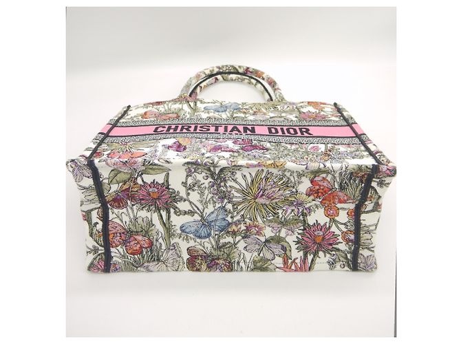 Christian Dior Book Tote Tasche Medium Mehrfarben - Ansicht 3