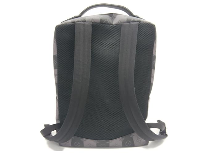Mochila Modular Louis Vuitton Monogram Stripe Eclipse Castaño - vista 2