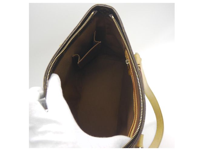 Borsa Tote Louis Vuitton Cabas Piano Monogram Marrone - vista 8