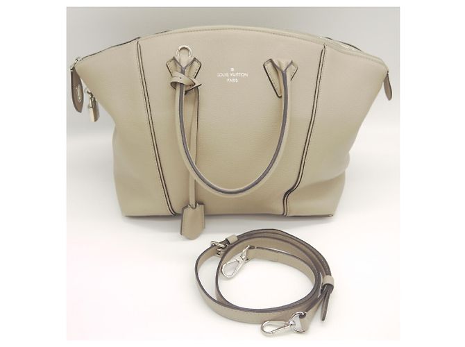 Borsa a mano/Borsa a tracolla Louis Vuitton Lockit PM Parnasséa Marrone - vista 11