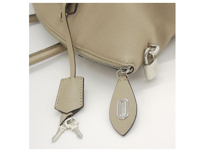 Borsa a mano/Borsa a tracolla Louis Vuitton Lockit PM Parnasséa Marrone - vista 7