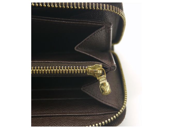 Louis Vuitton Damier Ebene Long Wallet Braun - Ansicht 9